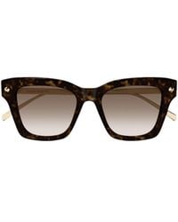 McQueen - Eyewear Square Frame Sunglasses - Lyst