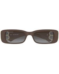 Balenciaga - Rectangle Sunglasses - Lyst