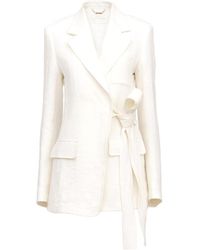 Chloé - Notched-Lapel Single-Breasted Jacket - Lyst