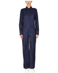 Stella McCartney - Button-Up Shirt Jumpsuit - Lyst