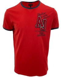 Armani Jeans - Item O-Neck Short-Sleeved T-Shirt - Lyst