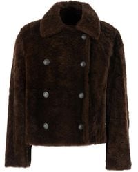 Brunello Cucinelli - Long-Sleeve Casual Jacket - Lyst
