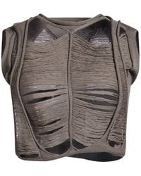 Rick Owens - Plain Colour Top - Lyst