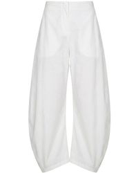 Amomento - Curved Casual Pants - Lyst