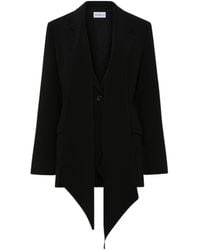 Marella - Scarf Detailed Blazer - Lyst