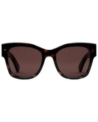 Gucci - Butterfly Frame Sunglasses - Lyst