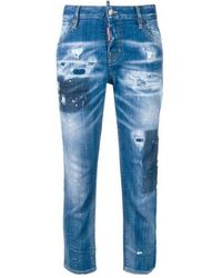 DSquared² - Pierced Detail Jeans - Lyst