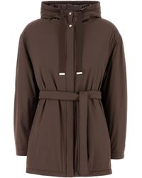 Herno - Belted Drawstring Coat - Lyst