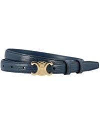 Celine - Triomphe Belt 18Mm - Lyst