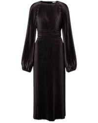 JOSEPH - Ortiz Pleated Midi Dress - Lyst
