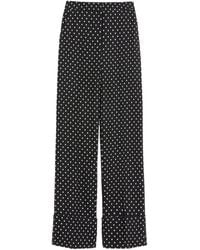 Valentino - Supergran Polka Dot Printed Pants - Lyst