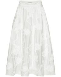 ROTATE BIRGER CHRISTENSEN - Flower Maxi Skirt - Lyst