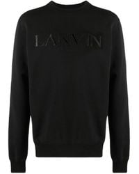 Lanvin - Round-Necked Sweater - Lyst