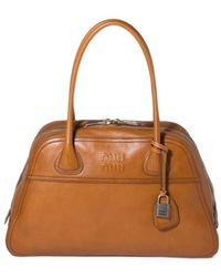 Miu Miu - Vivant Leather Bag - Lyst