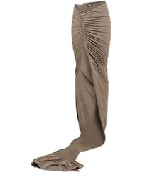 Rick Owens - Simple Asymmetrical Dress - Lyst