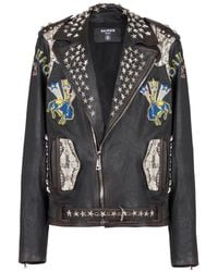 Balmain - Biker Jacket - Lyst