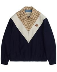 Valentino - Vlogo Patch Zip-Up Jacket - Lyst