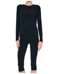 Norma Kamali - Long-Sleeve T-Shirt - Lyst