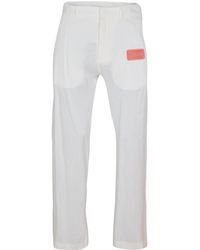 Off-White c/o Virgil Abloh - Logo Casual Pants - Lyst