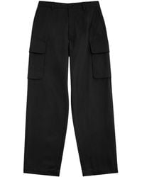 Givenchy - Straight-Leg Cotton Cargo Trousers - Lyst