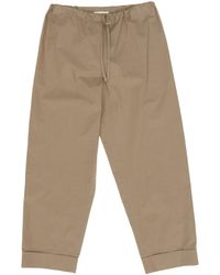 The Row - Delano Elastic Drawstring Waist Trousers - Lyst