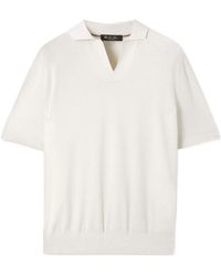 Loro Piana - Buttonless Polo Shirt - Lyst