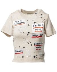 Maison Mihara Yasuhiro - Crew Neck T-Shirt - Lyst