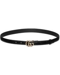 Gucci - Gg Marmont Embossed Belt - Lyst