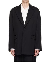 Ssstein - Oversized Single-Breasted Suit Jacket - Lyst