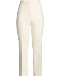 Max Mara - Solid Color Stretch Bootcut Pants - Lyst