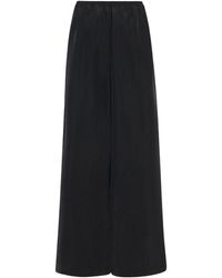 The Row - Bellana Black Pants - Lyst