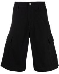 Carhartt - Logo-Patch Knee-Length Cargo Shorts - Lyst