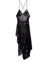 PUCCI - Embroidered Tulle Dress - Lyst