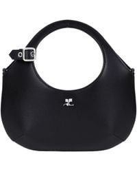 Courreges - Courrèges Holy Mini Top Handle Bag - Lyst