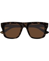 Gucci - Eyewear Square Frame Sunglasses - Lyst