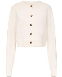 Loulou de Saison - Heike Cropped Cardigan - Lyst