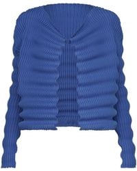 Issey Miyake - Spring Pleats Cardigan - Lyst