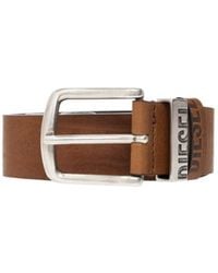 DIESEL - Logo B Visible Belt - Lyst