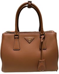 Prada - Galleria Medium Leather Bag - Lyst