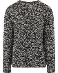 Dries Van Noten - Round Neck Long-Sleeved Sweater - Lyst