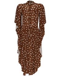 Vetements - Asymmetrical Polka Dot Dress - Lyst