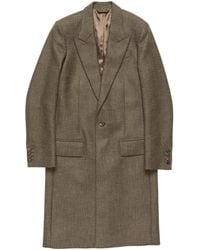 Acne Studios - Wool Single-Breasted Coat - Lyst