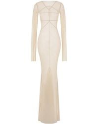 Rick Owens - Long-Sleeve Maxi Dress - Lyst