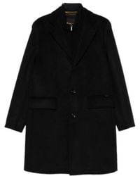 Moorer - Single-Breasted Insulated Coat - Lyst
