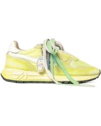 Autry - Reelwind Super Vintage Lace-Up Sneakers - Lyst