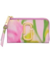 Marc Jacobs - Printed Zip-Around Wallet - Lyst