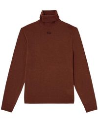 DIESEL - Turtleneck Knit Jumper - Lyst