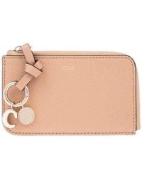 Chloé - Chloé Alphabet Zipped Cardholder - Lyst