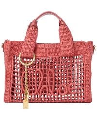 Chloé - Chloé Summer Banana East-West Small Tote Bag - Lyst