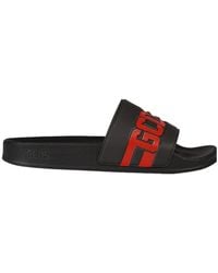 Gcds - Logo Open-Toed Sandals - Lyst